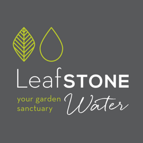 leaf stone water logo