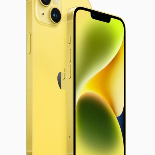Apple iPhone 14 iPhone 14 Plus yellow 2up 230307 inline jpg large 1