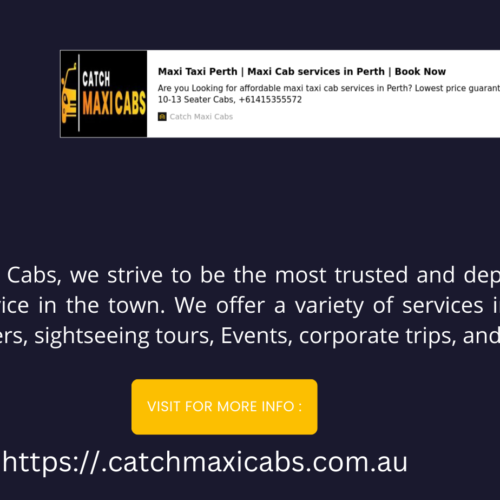 Catch Maxi Cabs Image Submission