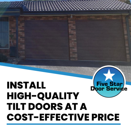 Install high quality tilt doors at a cost effective price2