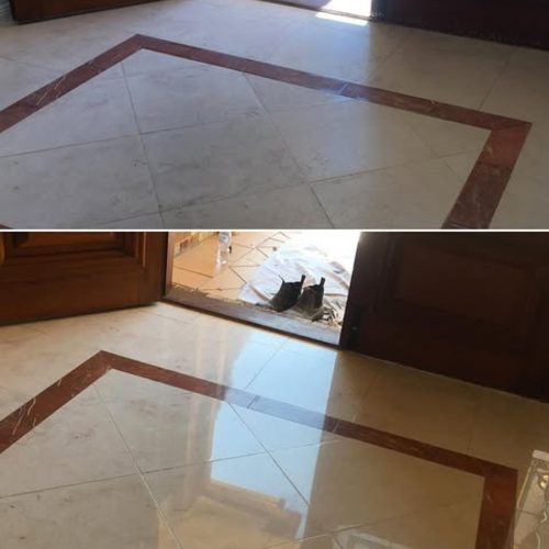 Marble Everlast Stone Restoration Before After