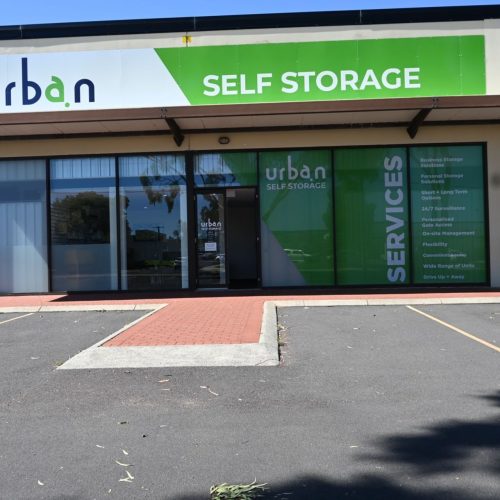Urban self storage store