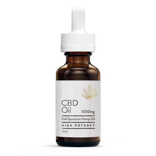 snowy river cbd oil 1000mg front